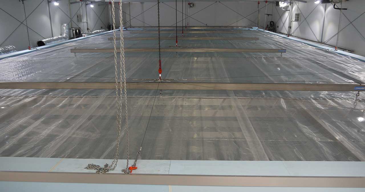 天然純氷『極』ステンレスプールの蓋